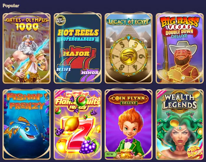 DivaSpin Casino popular